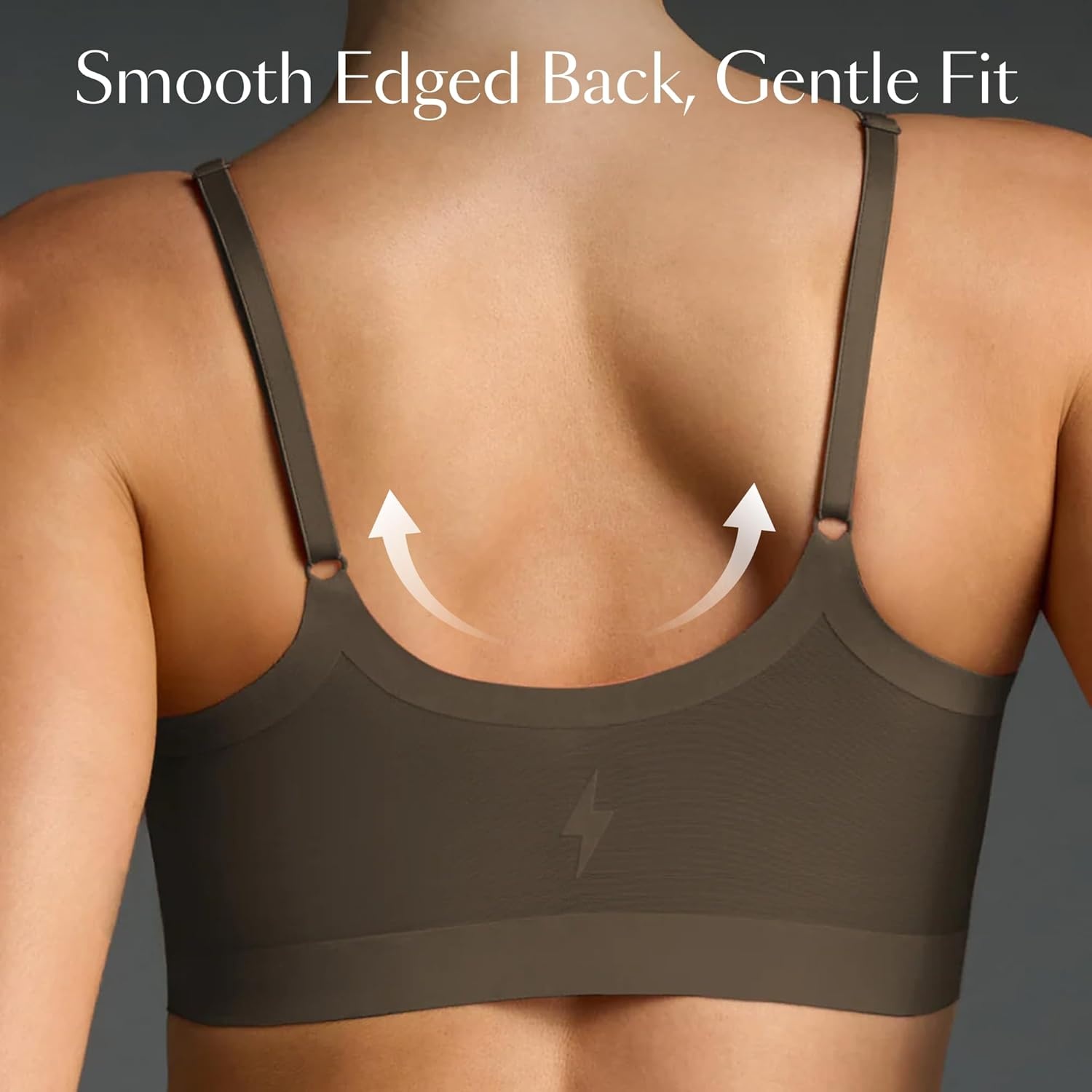 image:imageEBY Seamless Support Bralette with Adjustable Straps Bralettes for Women Wireless Bra for WomenEden