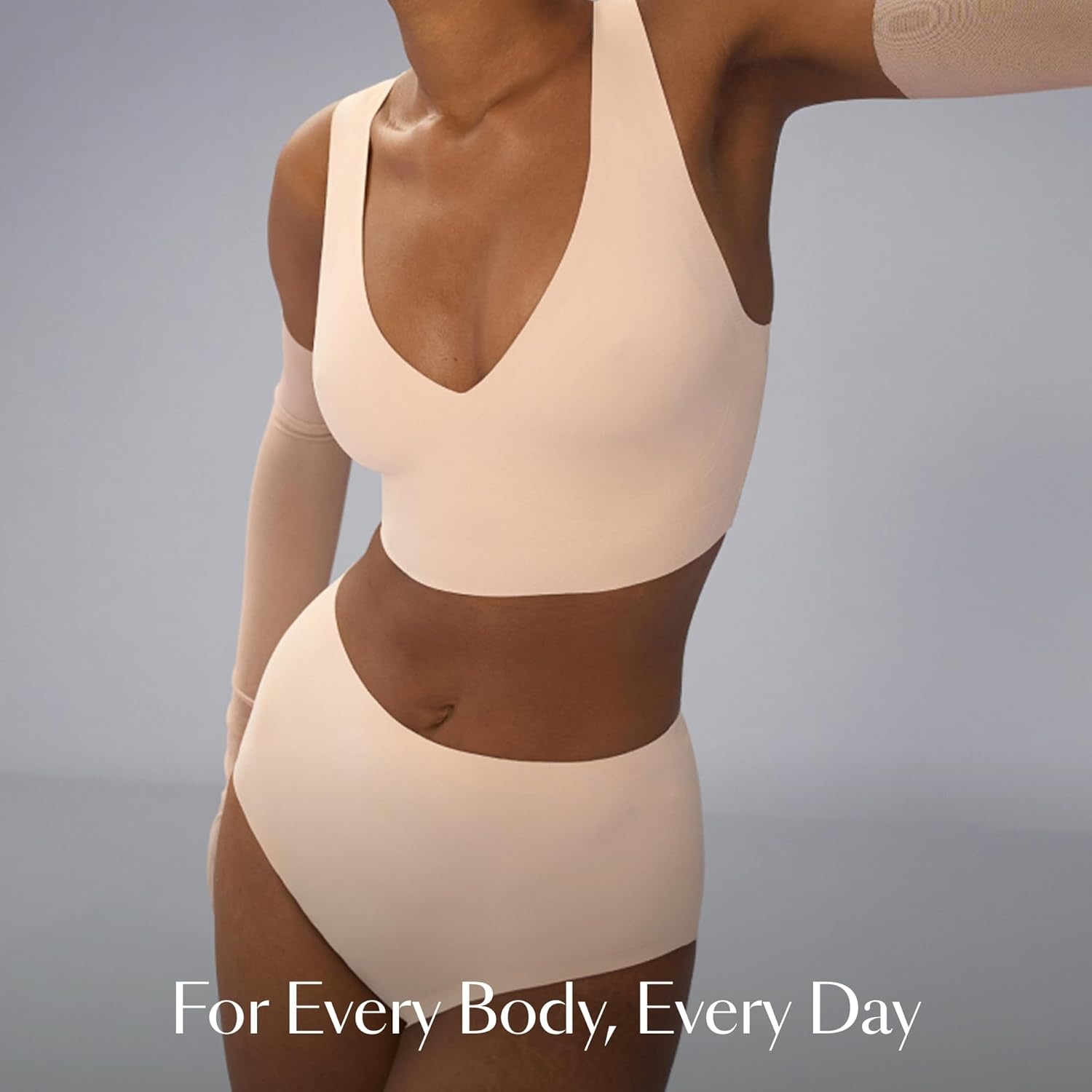 image:imageEBY Wireless Bralette Bras for Women Seamless and Wireless with Wide Comfort StrapsEvening Sand