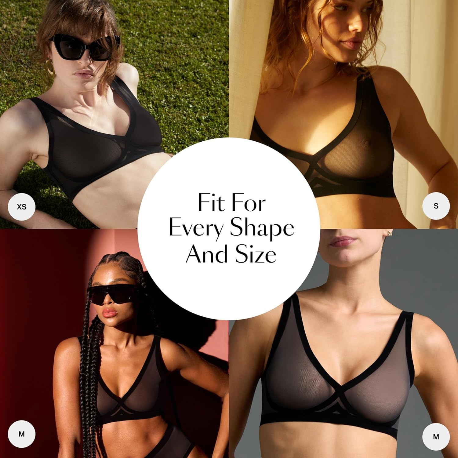 image:imageEBY Wireless Bralette Bras for Women Seamless and Wireless with Wide Comfort StrapsEvening Sand