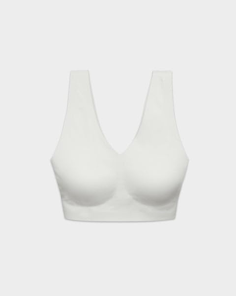 image:imageEBY Wireless Bralette Bras for Women Seamless and Wireless with Wide Comfort StrapsPearl
