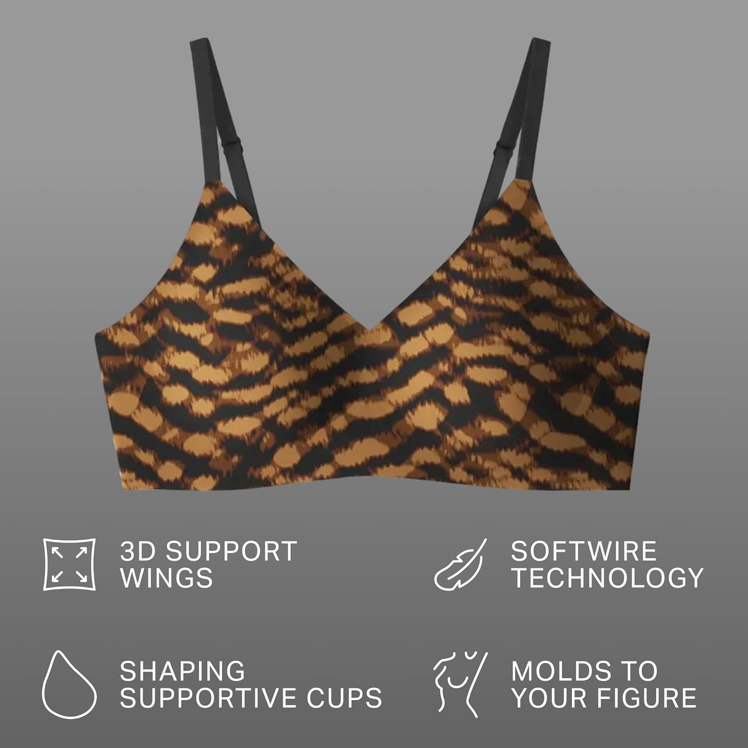 image:imageEBY Womens Seamless Relief Bra with Adjustable StrapsEva