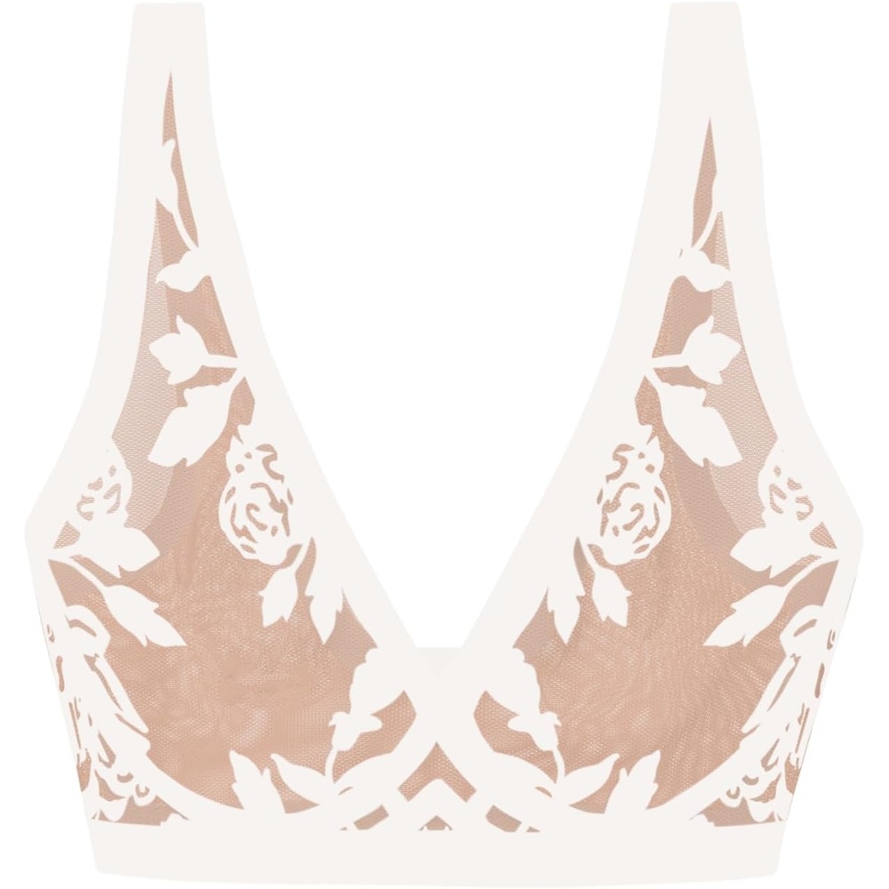 image:imageEBY Sheer Bralettes for Women Seamless and Wireless Mesh Bralette Back Smoothing Bras for WomenMadam Lux