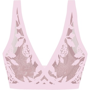 image:imageEBY Sheer Bralettes for Women  Seamless and Wireless Mesh Bralette Back Smoothing Bras for WomenMadam Chic
