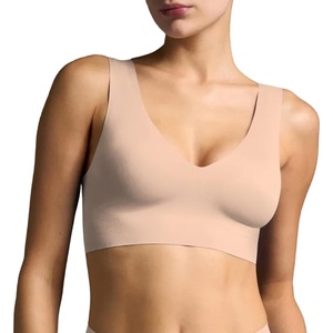 image:imageEBY Wireless Bralette Bras for Women Seamless and Wireless with Wide Comfort StrapsEvening Sand