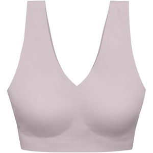 image:imageEBY Wireless Bralette Bras for Women Seamless and Wireless with Wide Comfort StrapsHaze