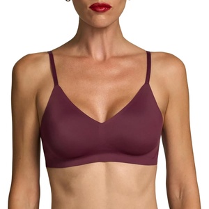 image:imageEBY Womens Seamless Relief Bra with Adjustable StrapsMerlot