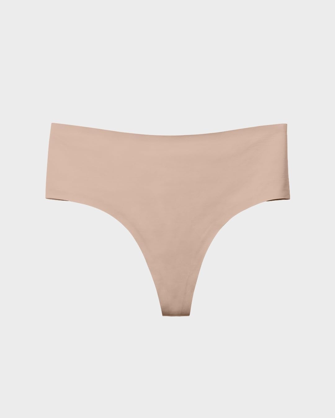 image:imageEBY Seamless High Waisted Thong Womens Underwear Seamless Panty for Women Comfortable No Show Underwear Medium Nude