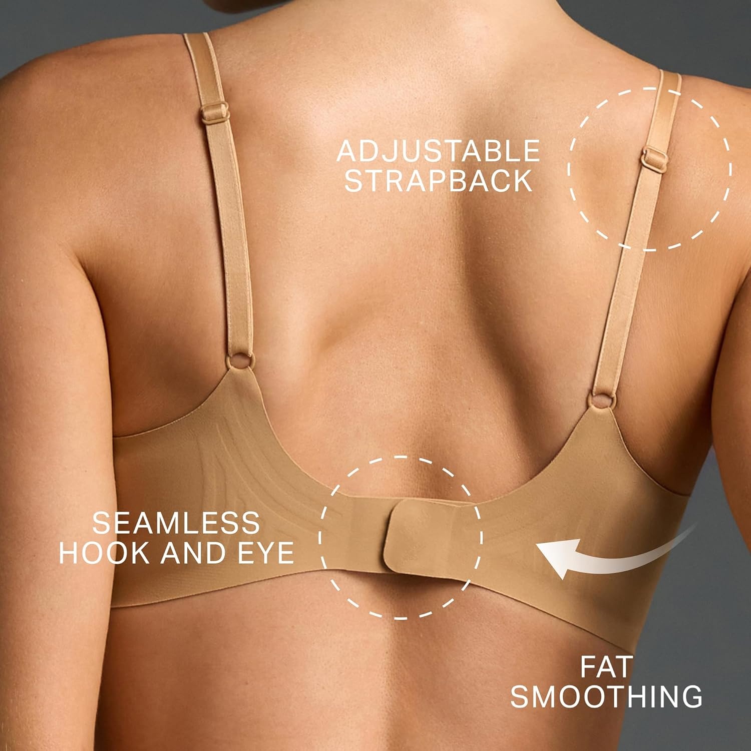 image:imageEBY Sunkissed Relief Bra with Adjustable Straps Bras for Women Size M