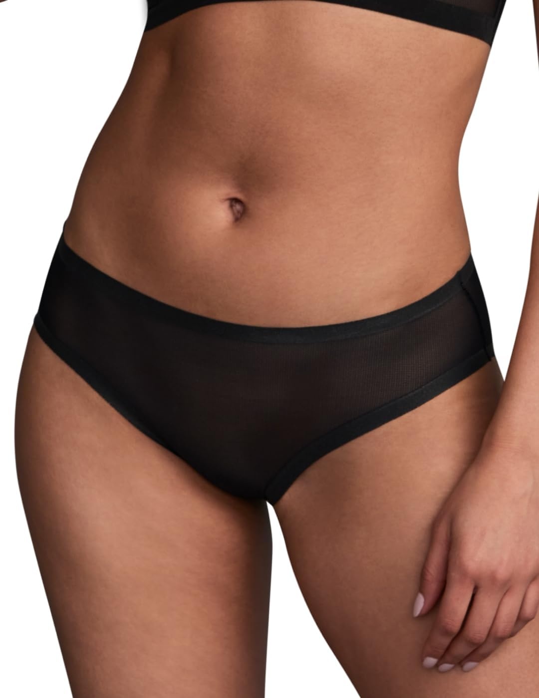 image:imageEBY Womens No Show Underwear Seamless Sheer Underwear BriefBlack