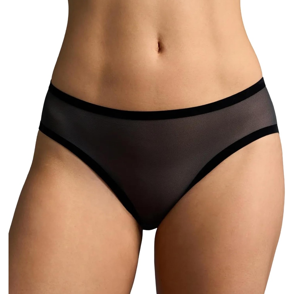 image:imageEBY Womens No Show Underwear Seamless Sheer Underwear BriefBlack