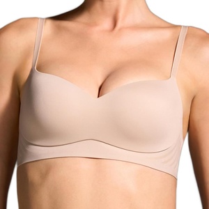 image:imageEBY Ultimate All Day Balconette Push Up Bra for Women  Sexy Seamless Wireless Comfort Bra with Flattering LiftNude