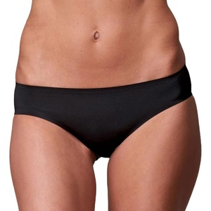 image:imageEBY Womens Seamless Cotton Brief No Show Cotton Underwear for Women Seamless Womens Cotton Panties Briefs for Women Black Cotton XLarge